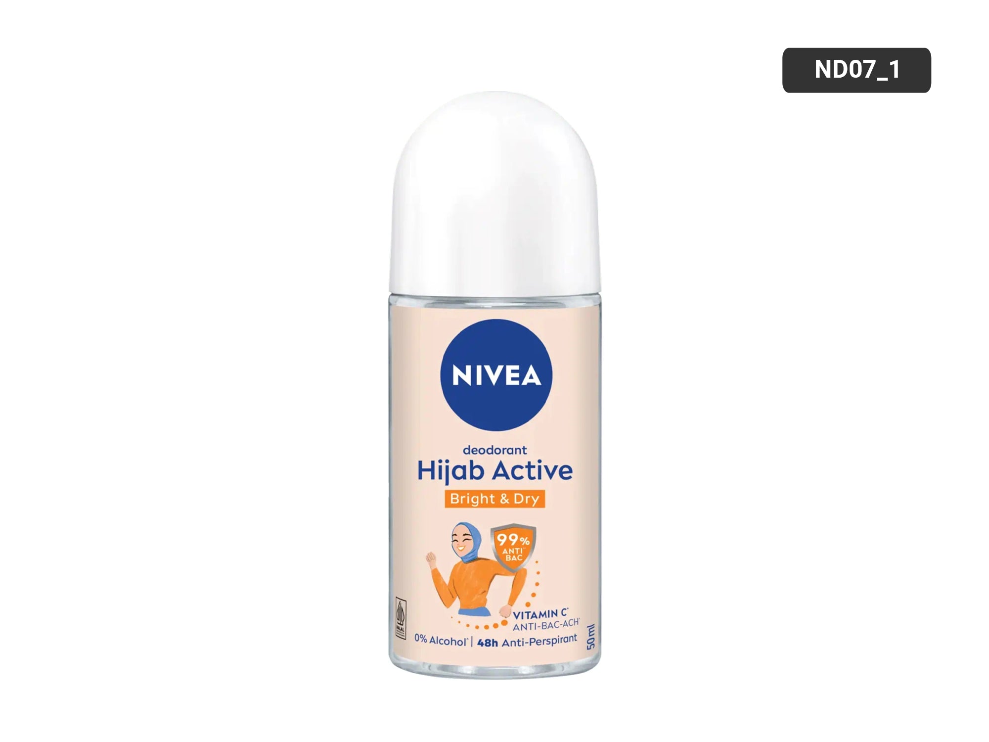 Nivea Hijab Active Bright & Dry Roll On Deodorant 50ml in Sri Lanka
